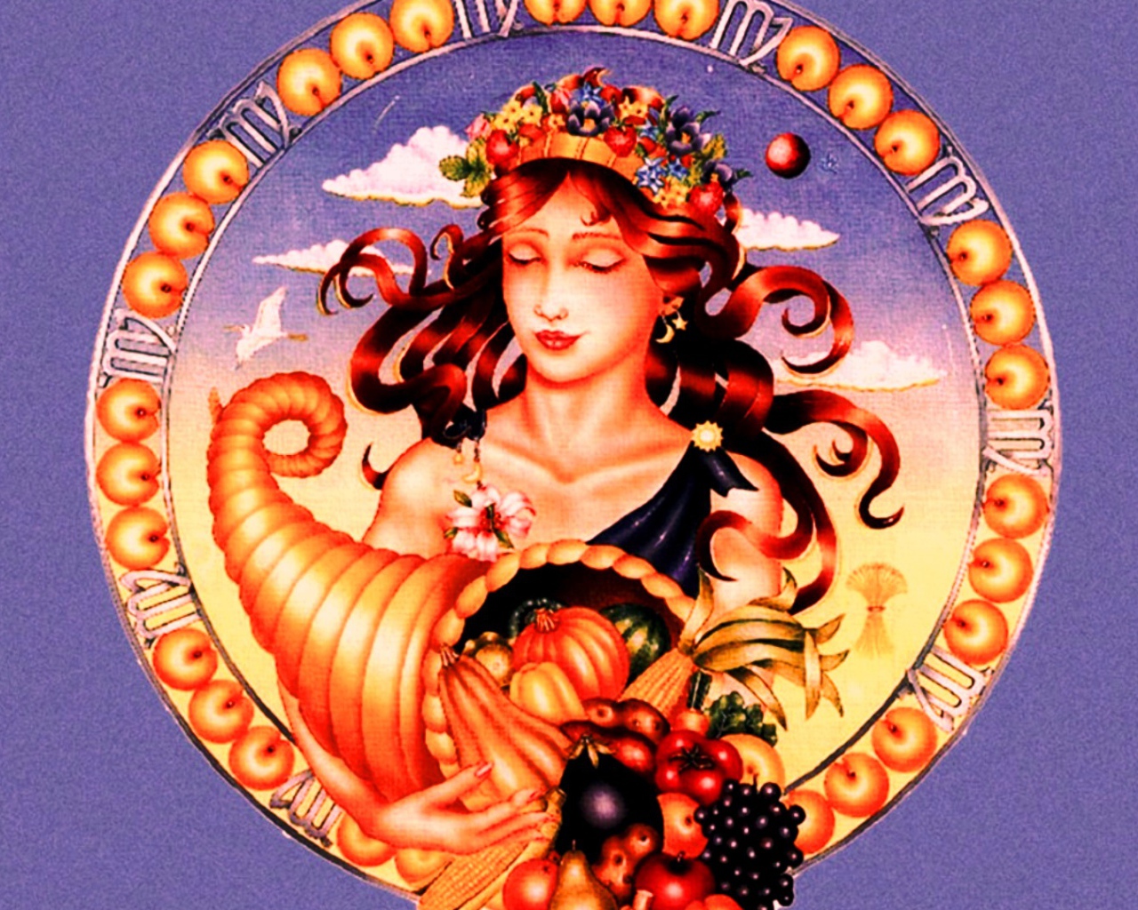 Знак зодиака Дева рисунок 