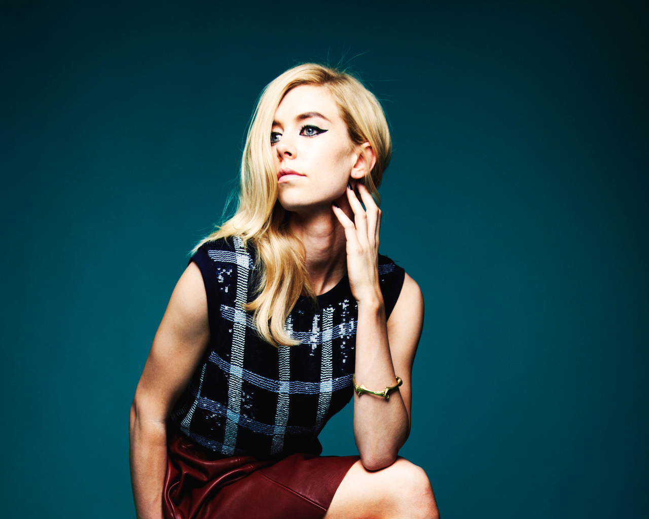 Актриса блондинка Ванесса Кирби 