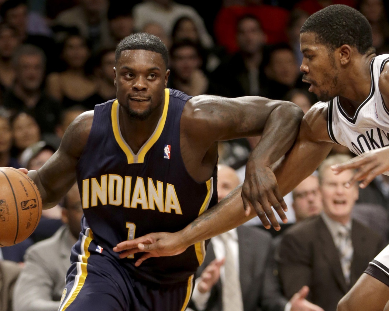 Баскетболист Лэнс Стивенсон, игра с мячом 