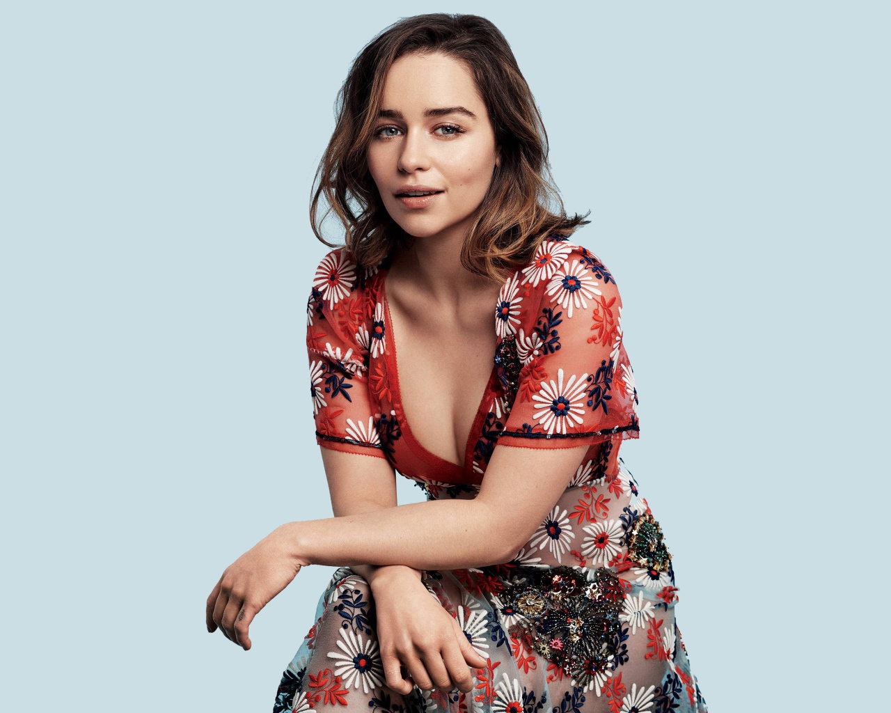 Британская актриса Эмилия Кларк 