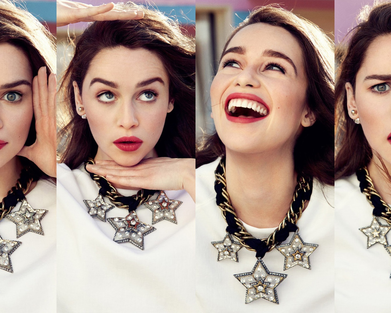 Эмоции актрисы Эмилии Кларк 