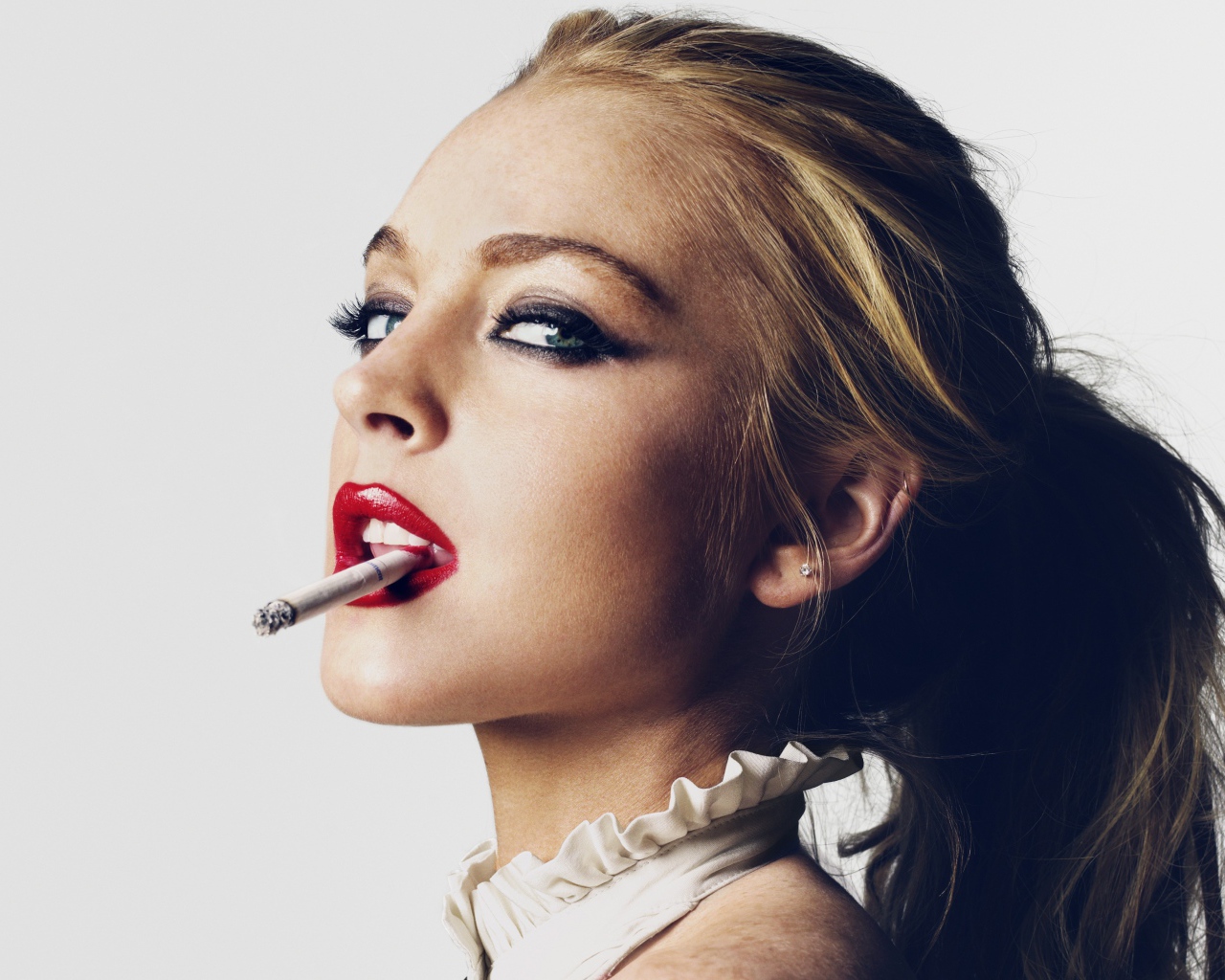 Горячая девушка, актриса Линдси Лохан