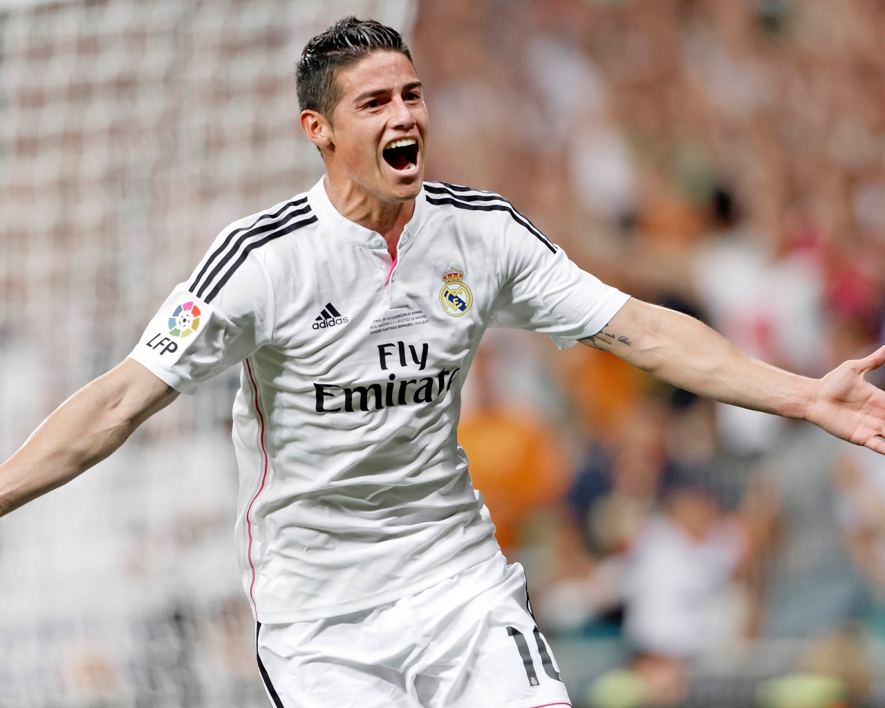 Хамес Родригес полузащитник клуба Реал Мадрид 