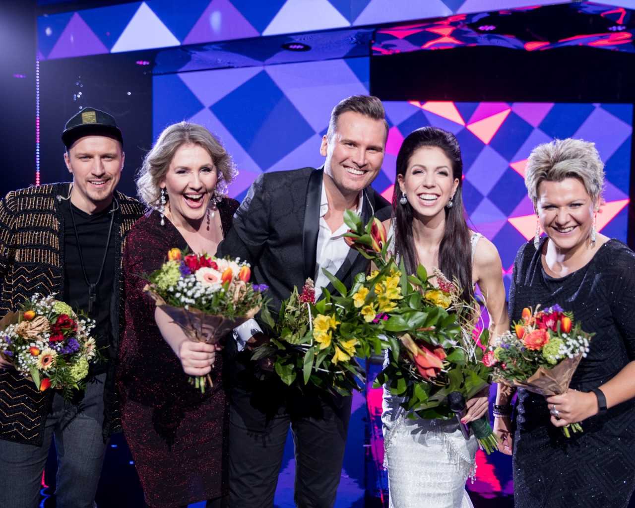 Участники Евровидения 2017 в Киеве от Эстонии Койт Тооме и Лаура  