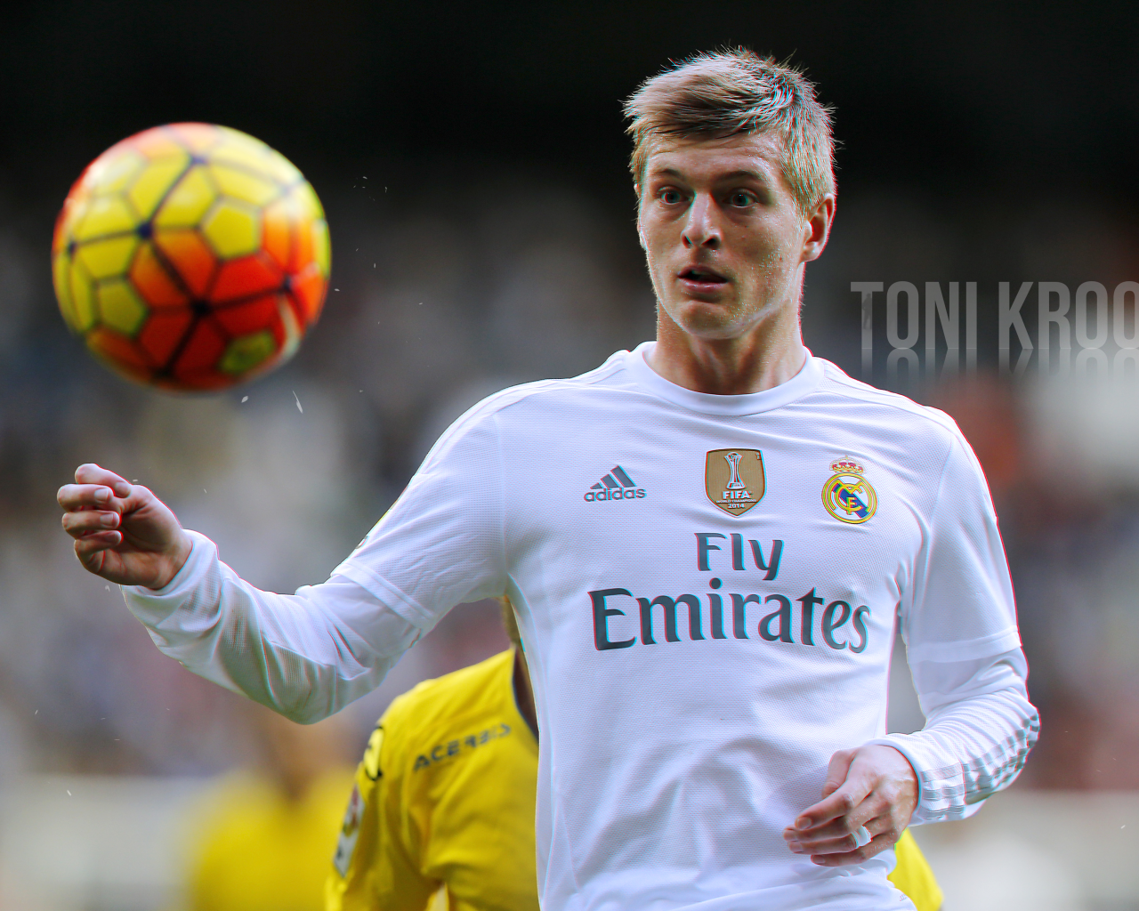 Молодой немецкий футболист клуба Реал Мадрид Тони Кроос