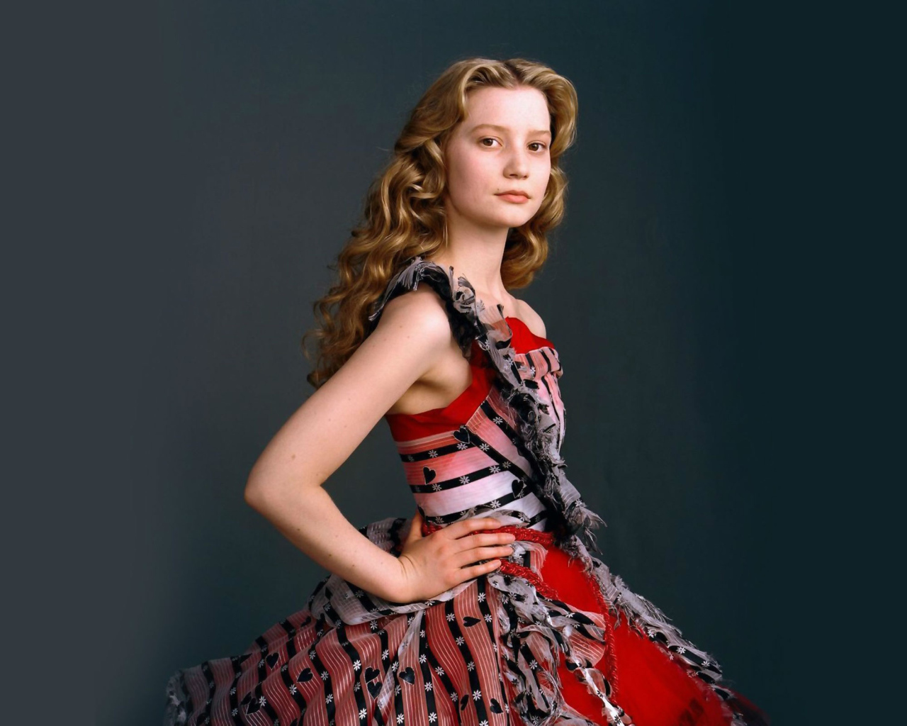 Молодая актриса Миа Васиковска 