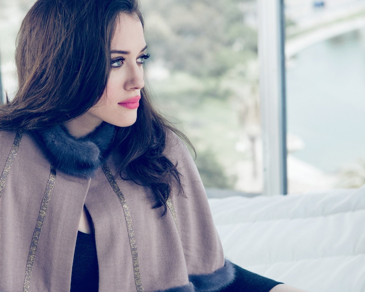 Молодая красивая актриса Кэт Деннингс