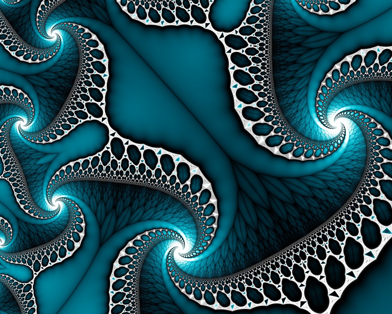 Необычный абстрактный рисунок 