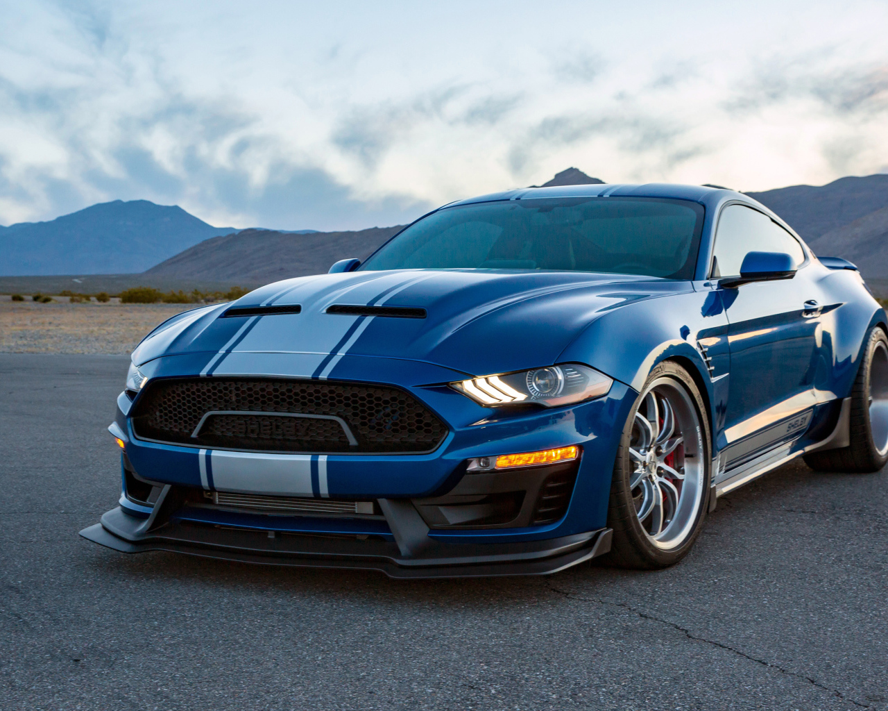 Спортивный автомобиль Shelby Super Snake Wide Body, 2018