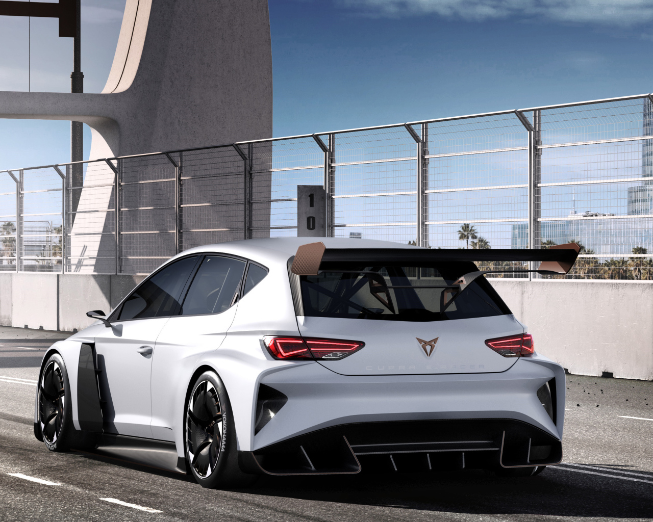 Спортивный автомобиль Cupra E Racer 2018 