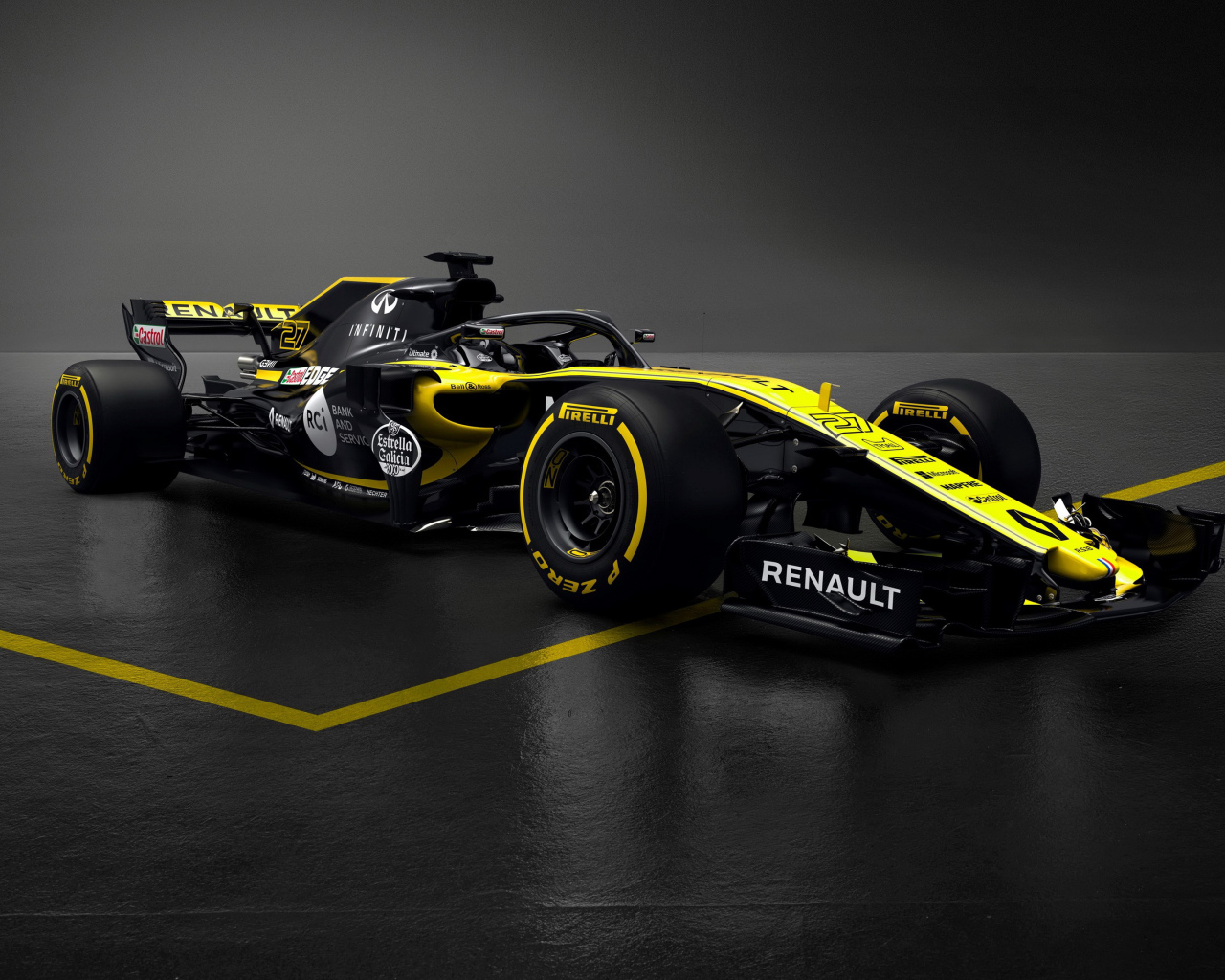 Гоночный автомобиль Renault RS18 F1, 2018