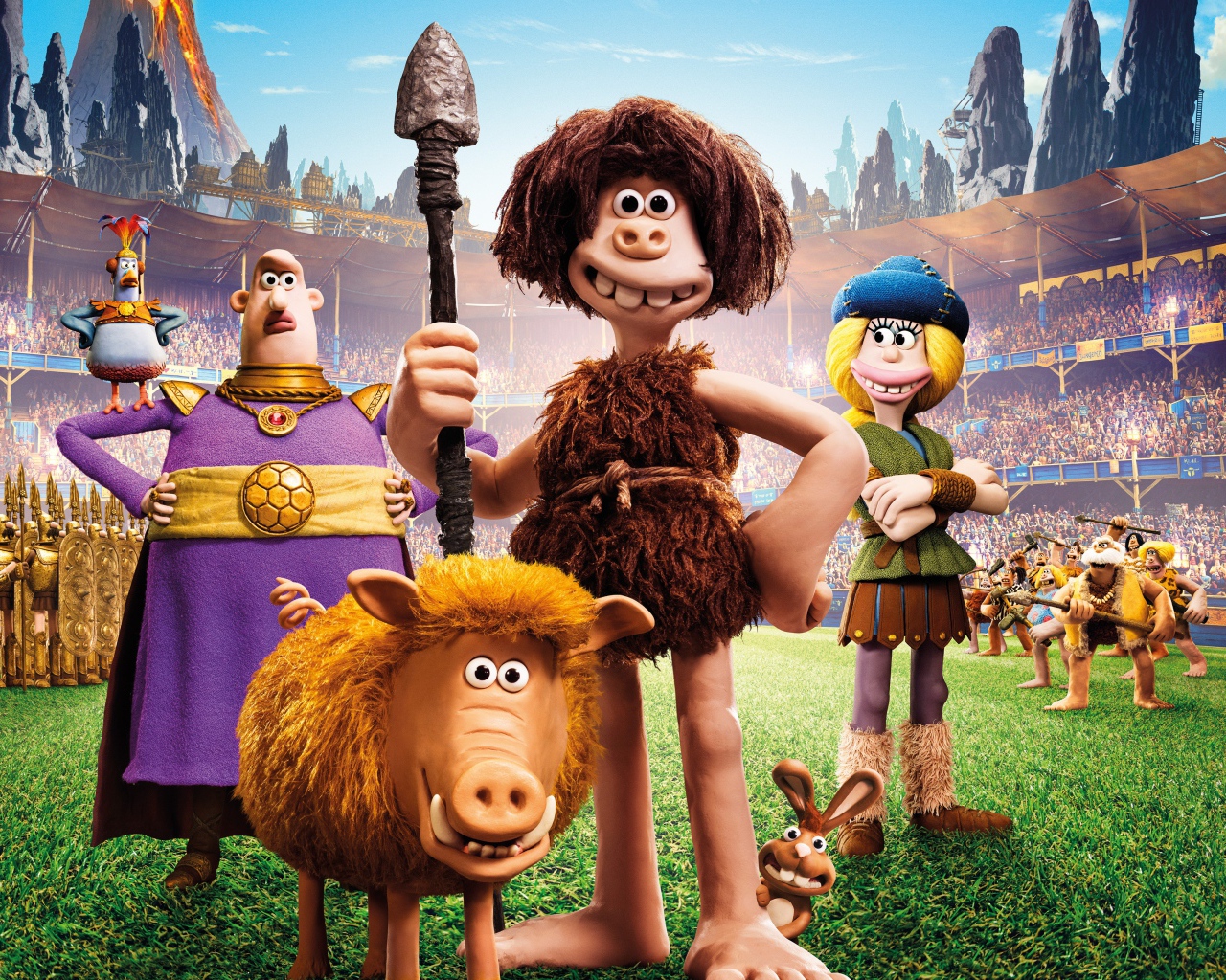 Герои нового мультфильма Дикие предки, 2018