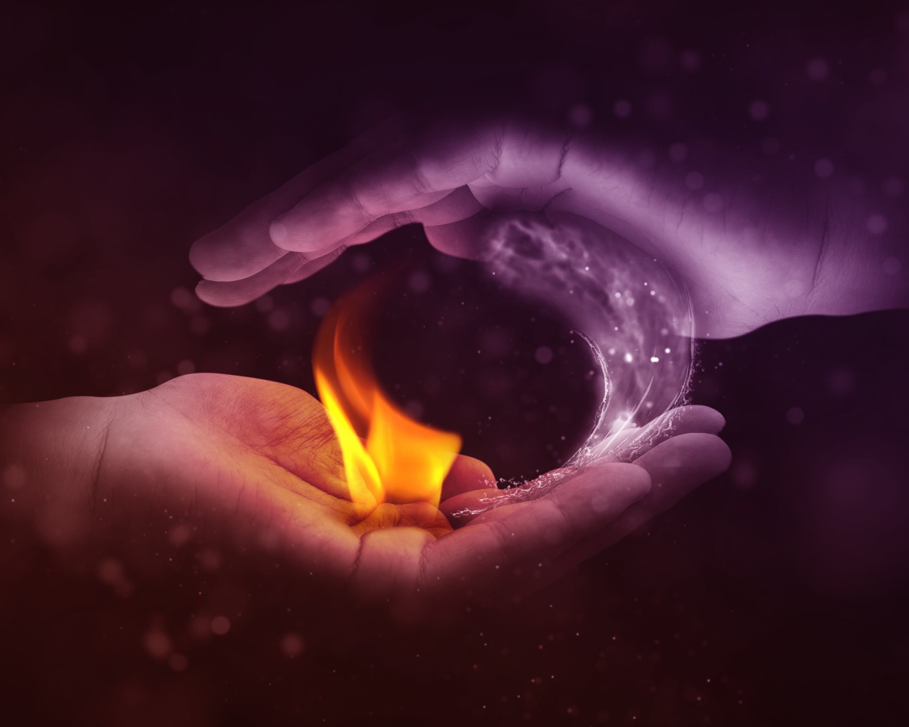 Огонь и вода в ладонях 