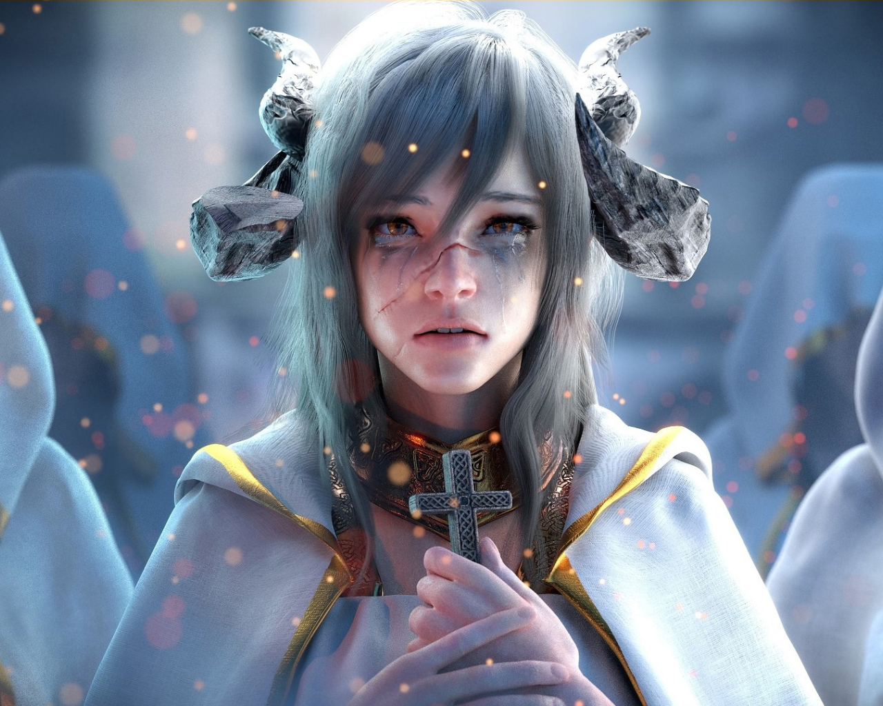 Девушка демон, фэнтези