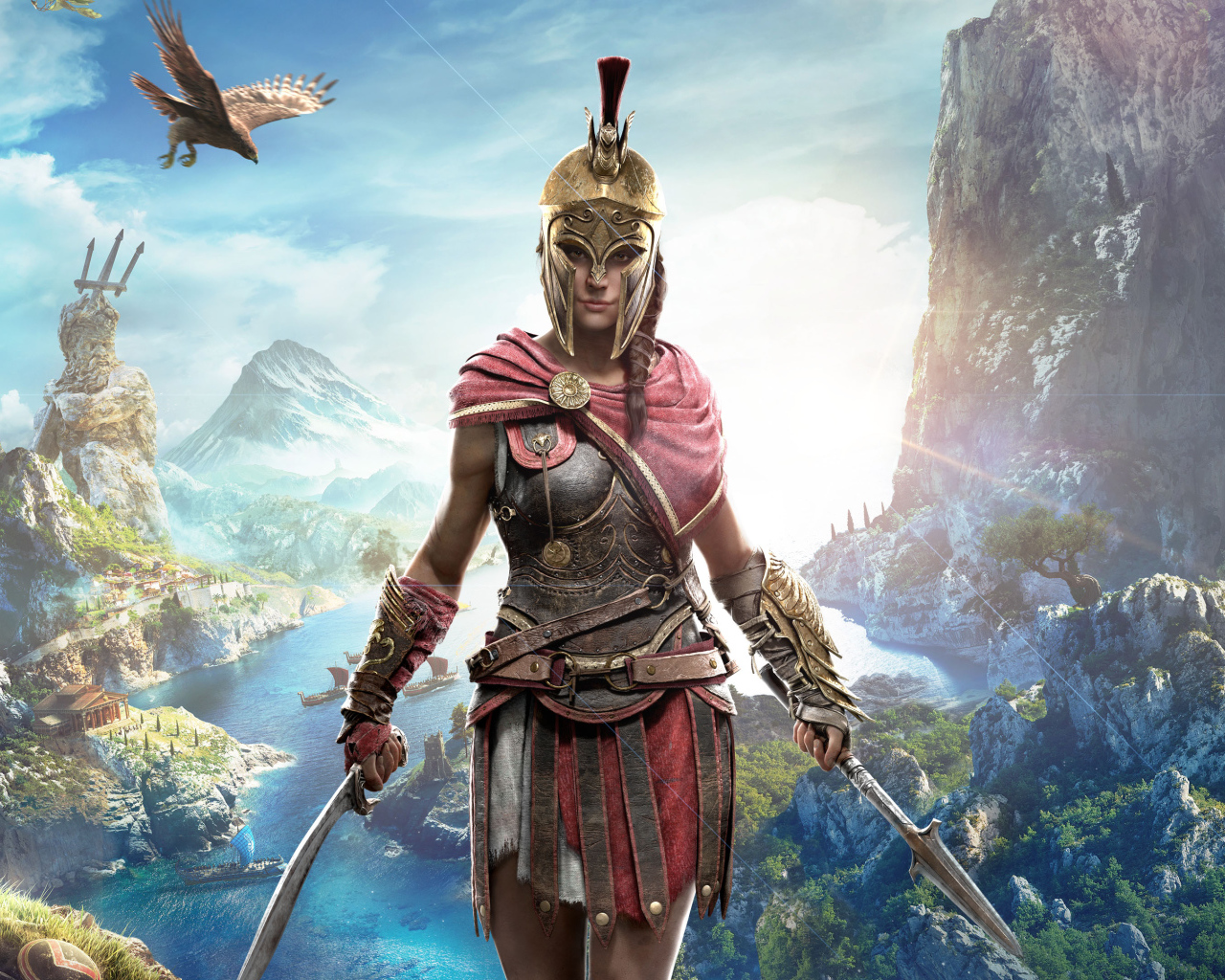 Кассандра персонаж компьютерной игры Assassin's Creed Odyssey, 2018