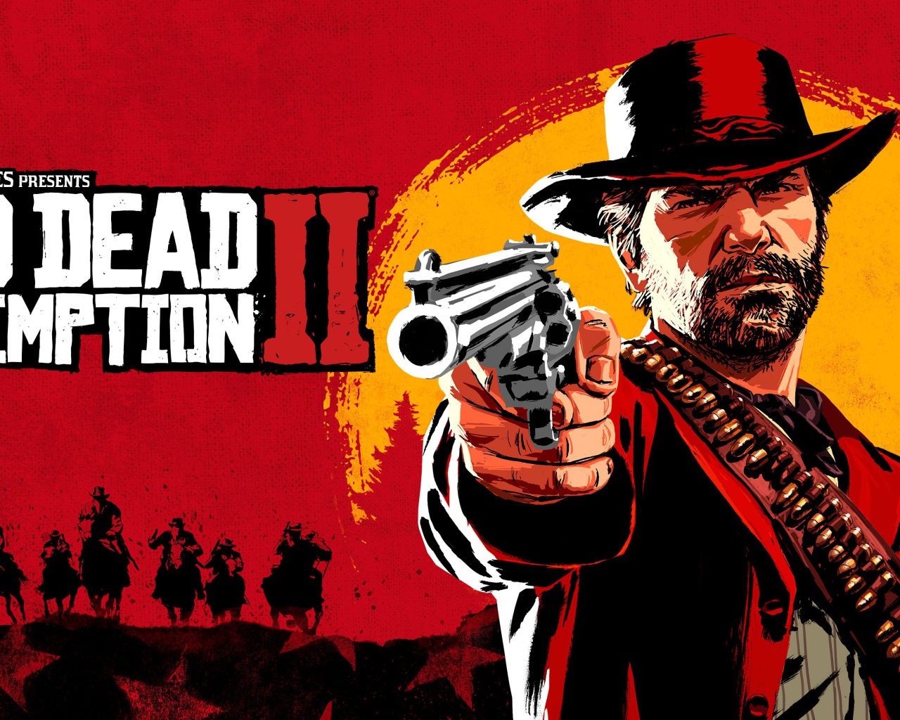 Постер компьютерной игры Red Dead Redemption 2, 2018