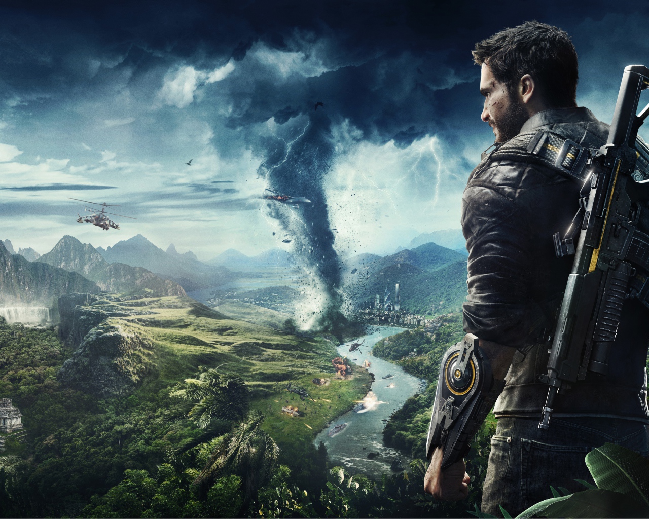 Кадр компьютерной игры Just Cause 4, 2018