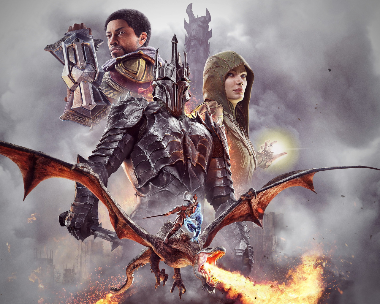 Постер компьютерной игры Средиземье. Тени войны