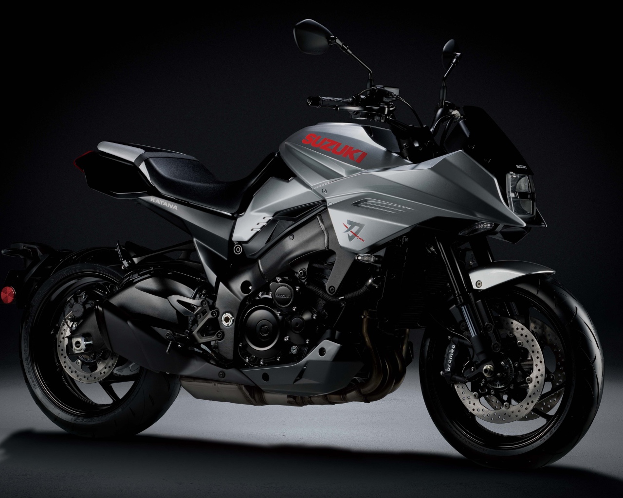 Стильный спортивный мотоцикл Suzuki Katana 2020
