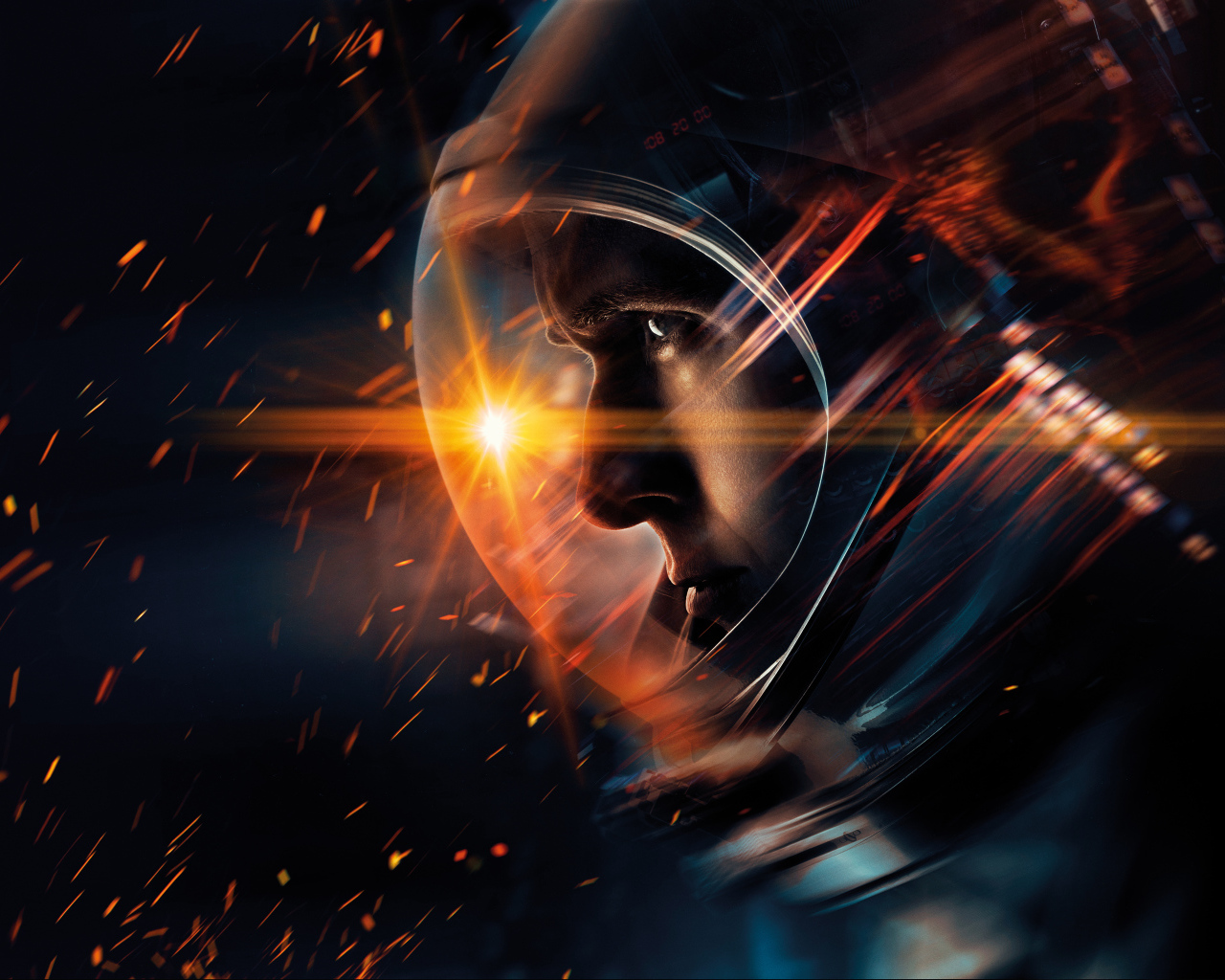 Актер Райан Гослинг в фильме Человек на Луне, 2018