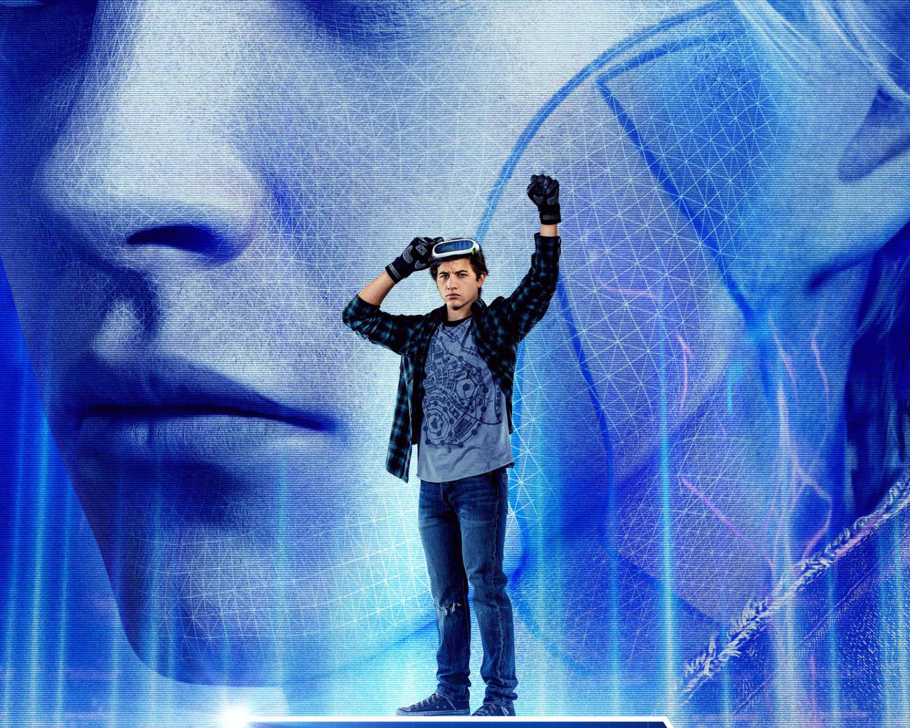 Актер Тай Шеридан в фильме Первому игроку приготовиться, 2018