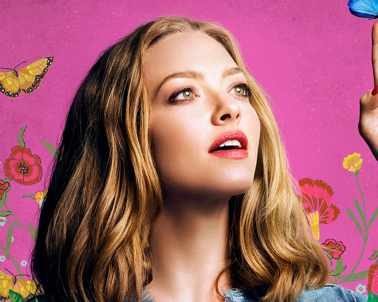 Актриса Аманда Сейфрид в фильме Опасный бизнес, 2018