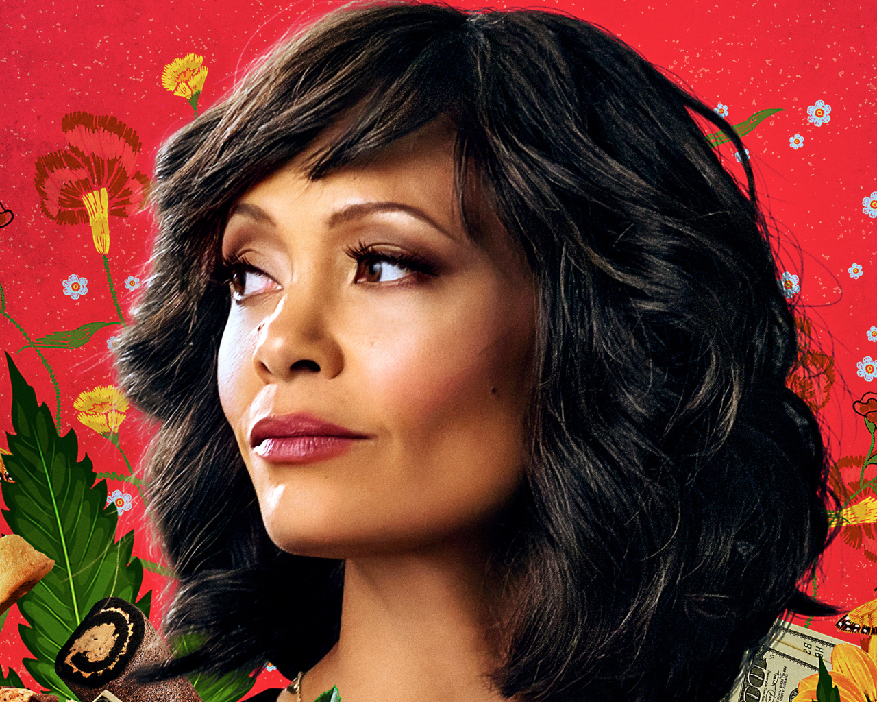 Актриса Тэнди Ньютон в фильме Опасный бизнес, 2018