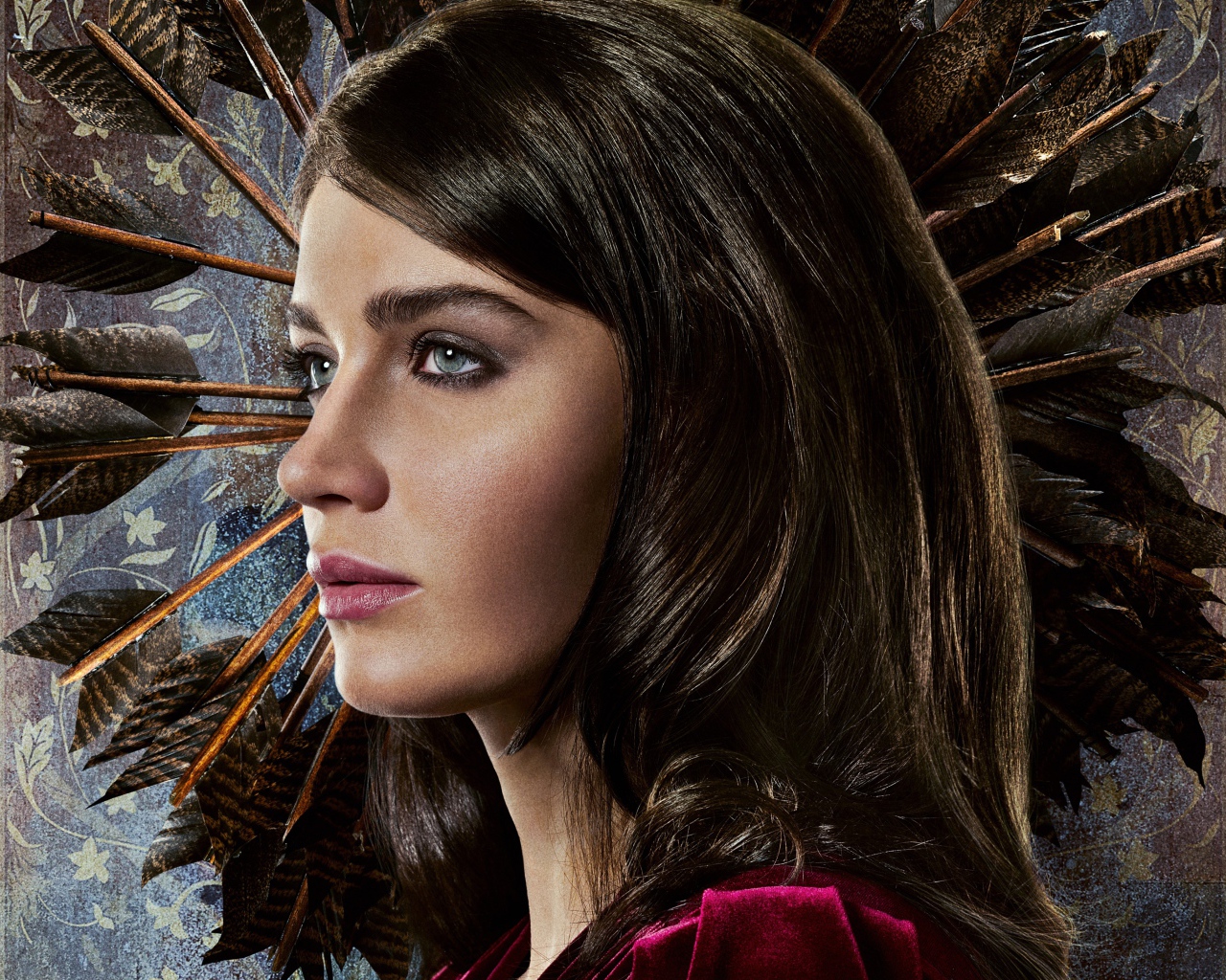 Актриса Ив Хьюсон в новом фильме Робин Гуд. Начало, 2018