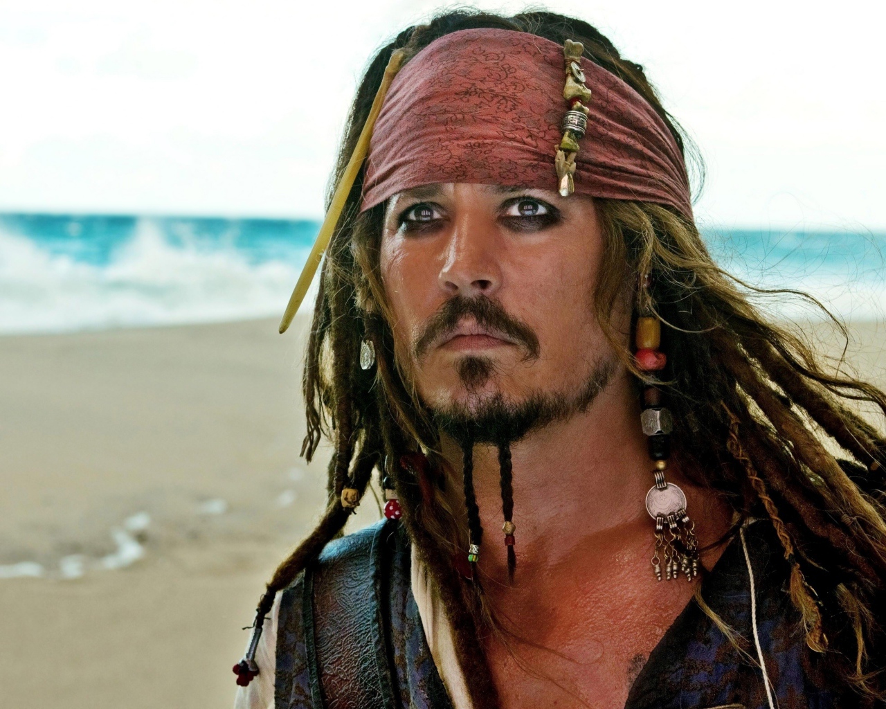 Капитан Джек Воробей в фильме «Пираты Карибского моря»