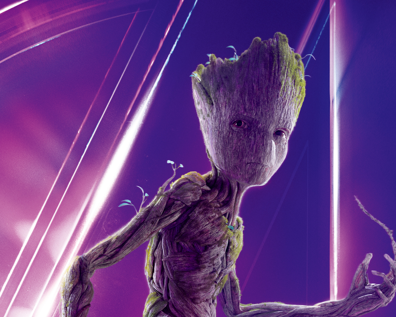 Грут персонаж нового фильма Мстители: Война бесконечности, 2018