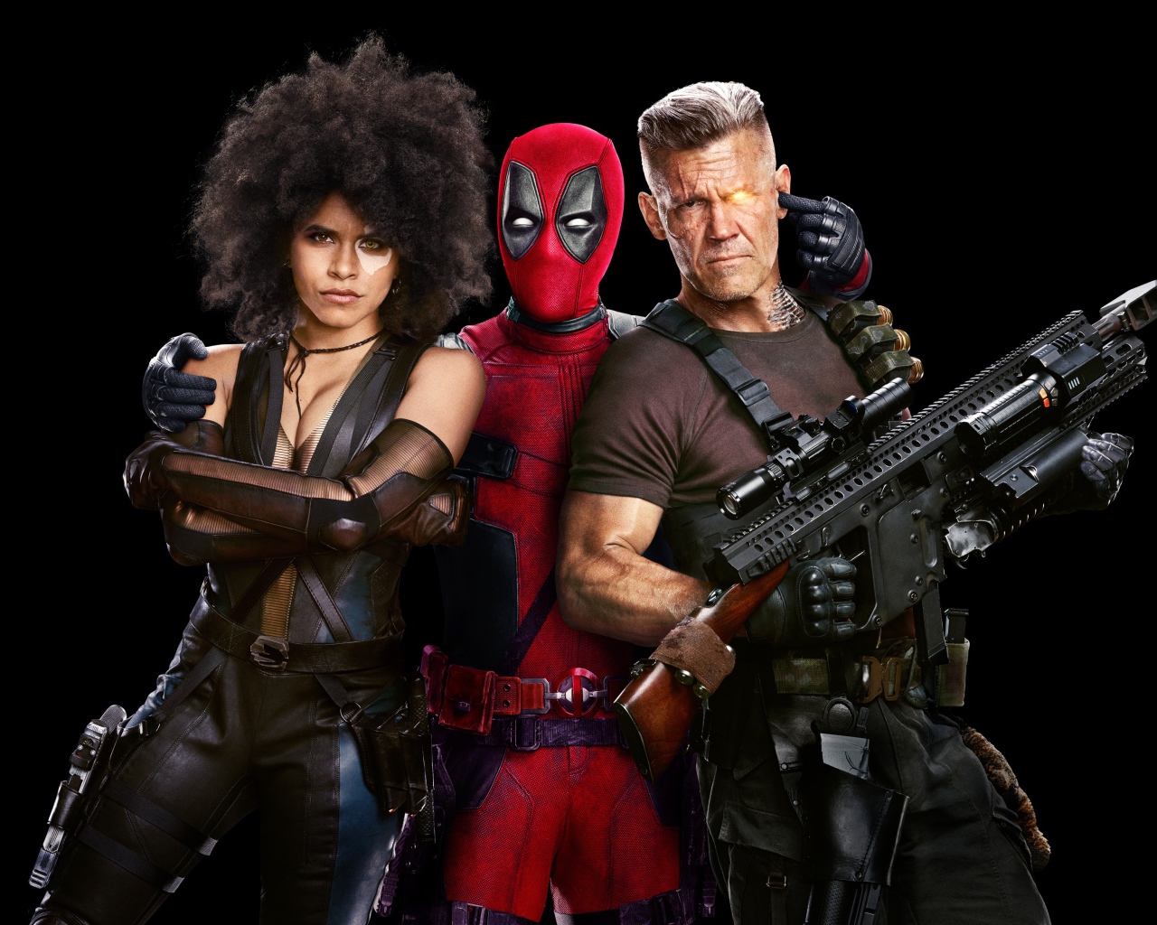 Герои супергеройского фильма Дедпул 2