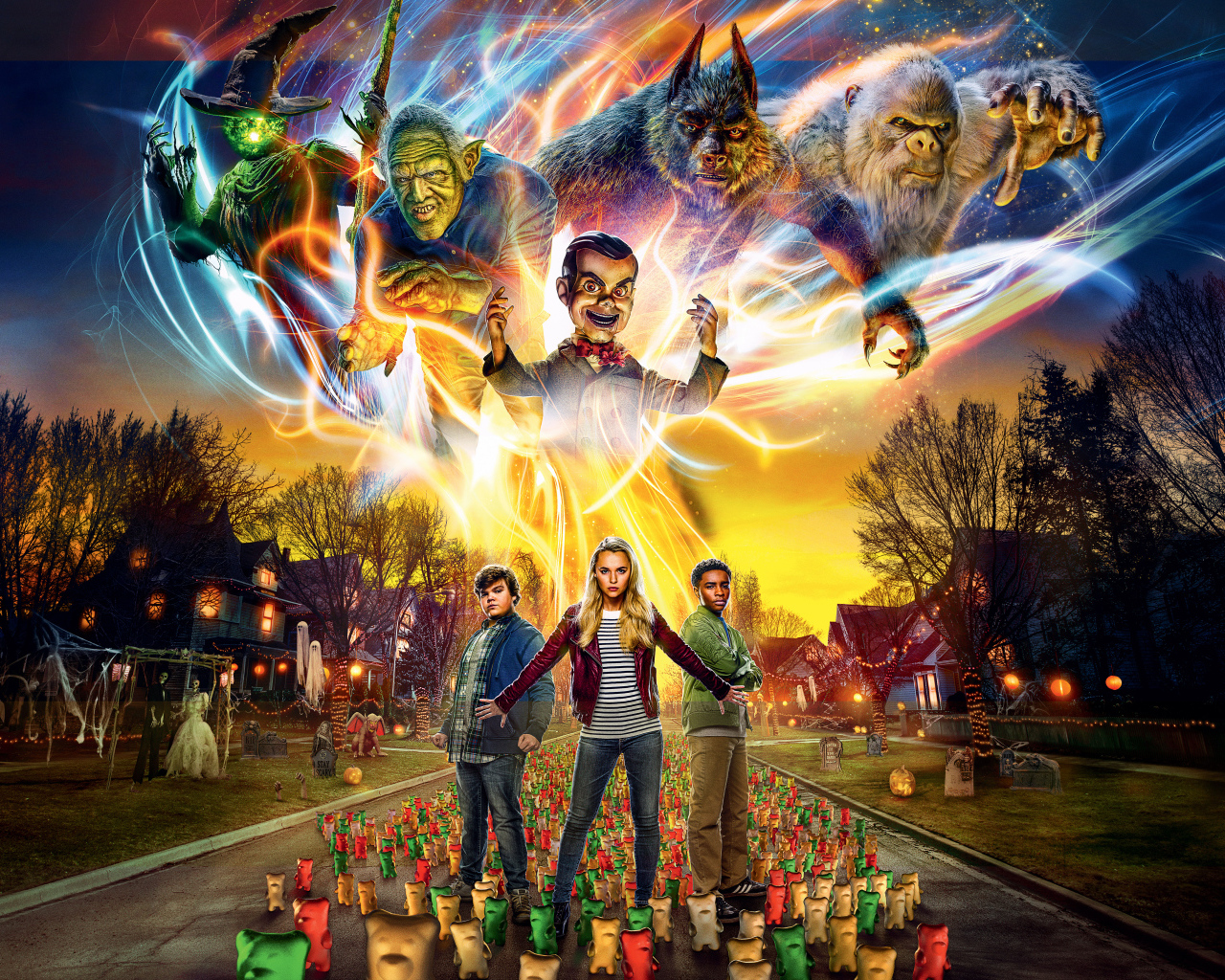 Постер фильма Ужастики 2: Беспокойный Хеллоуин, 2018