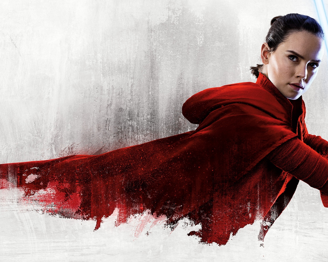 Рей с лазерным мечом,  персонаж фильма Звёздные войны. Последние джедаи