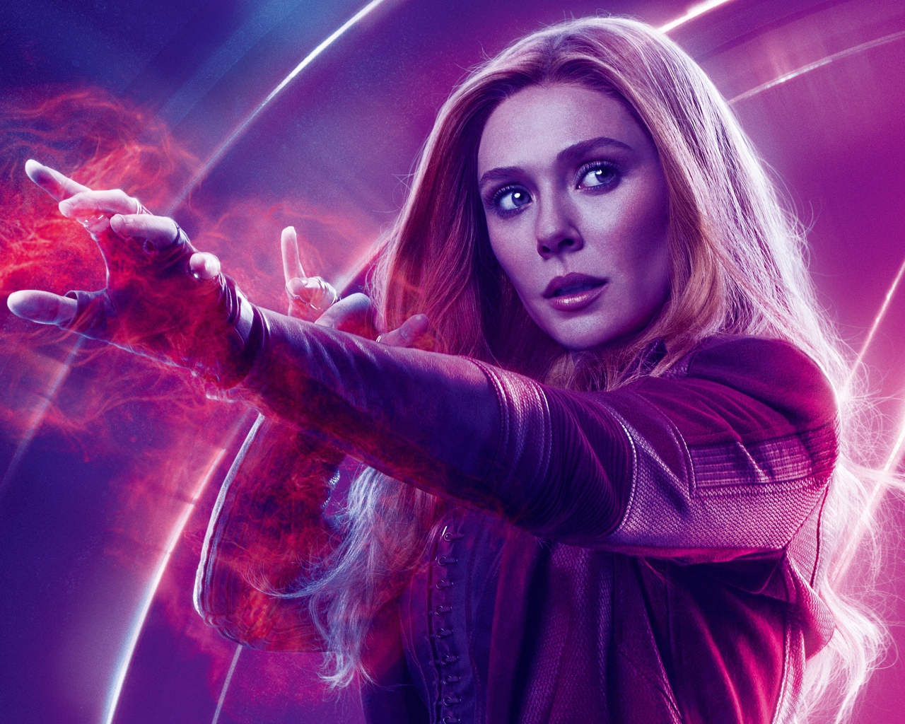 Алая Ведьма персонаж фильма Мстители. Война бесконечности, 2018