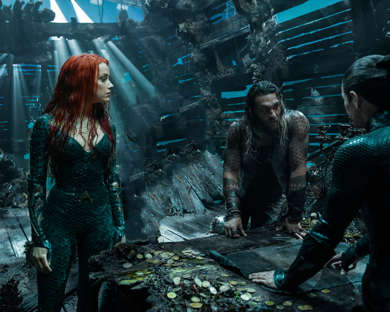 Кадр из фильма Аквамен, 2018