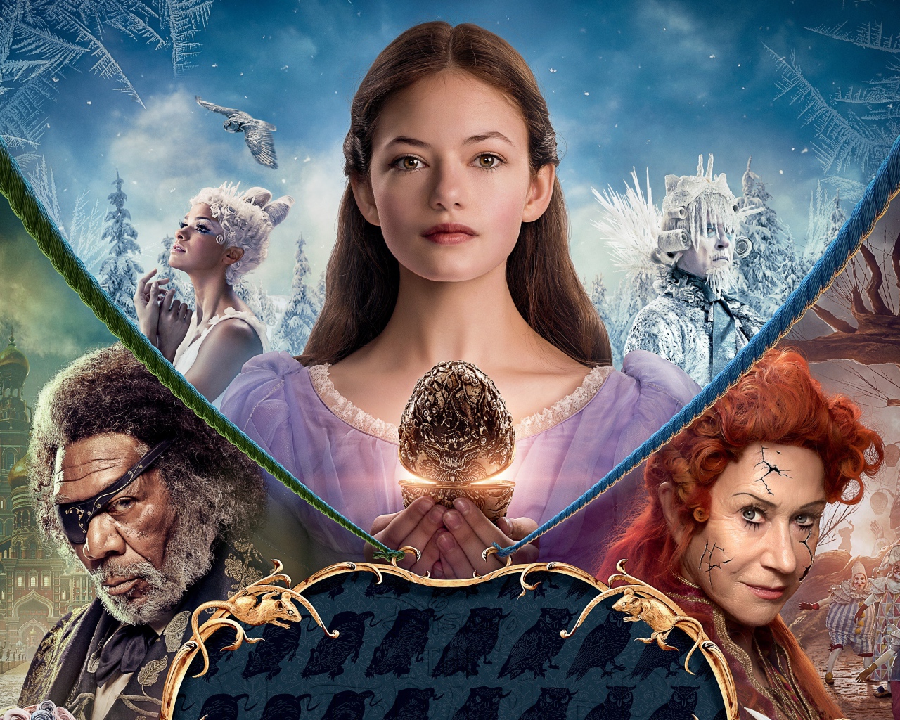 Постер фильма Щелкунчик и четыре королевства, 2018