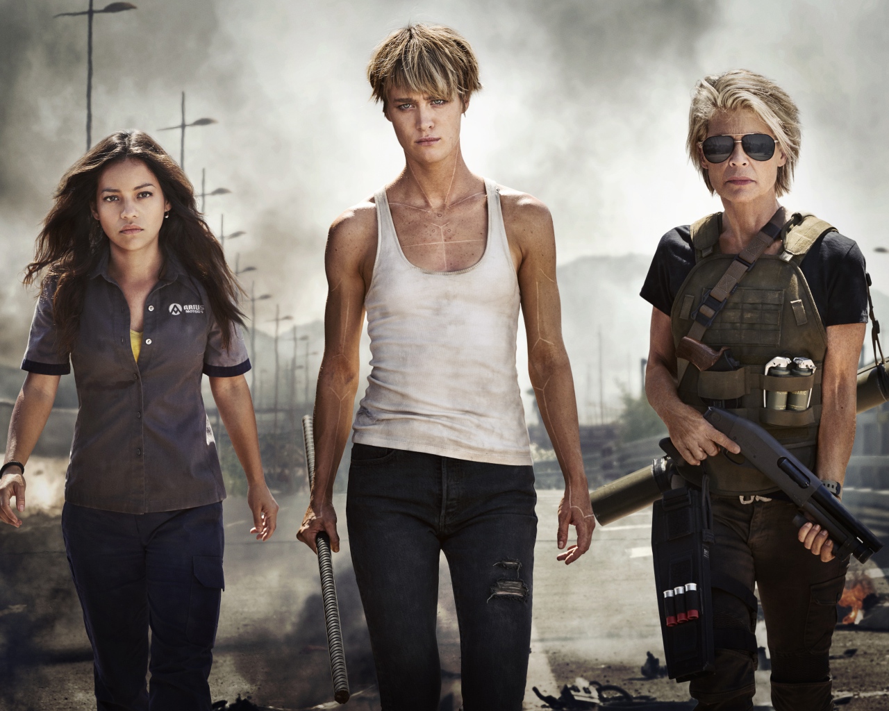 Главные герои фильма Терминатор 6 (2019)