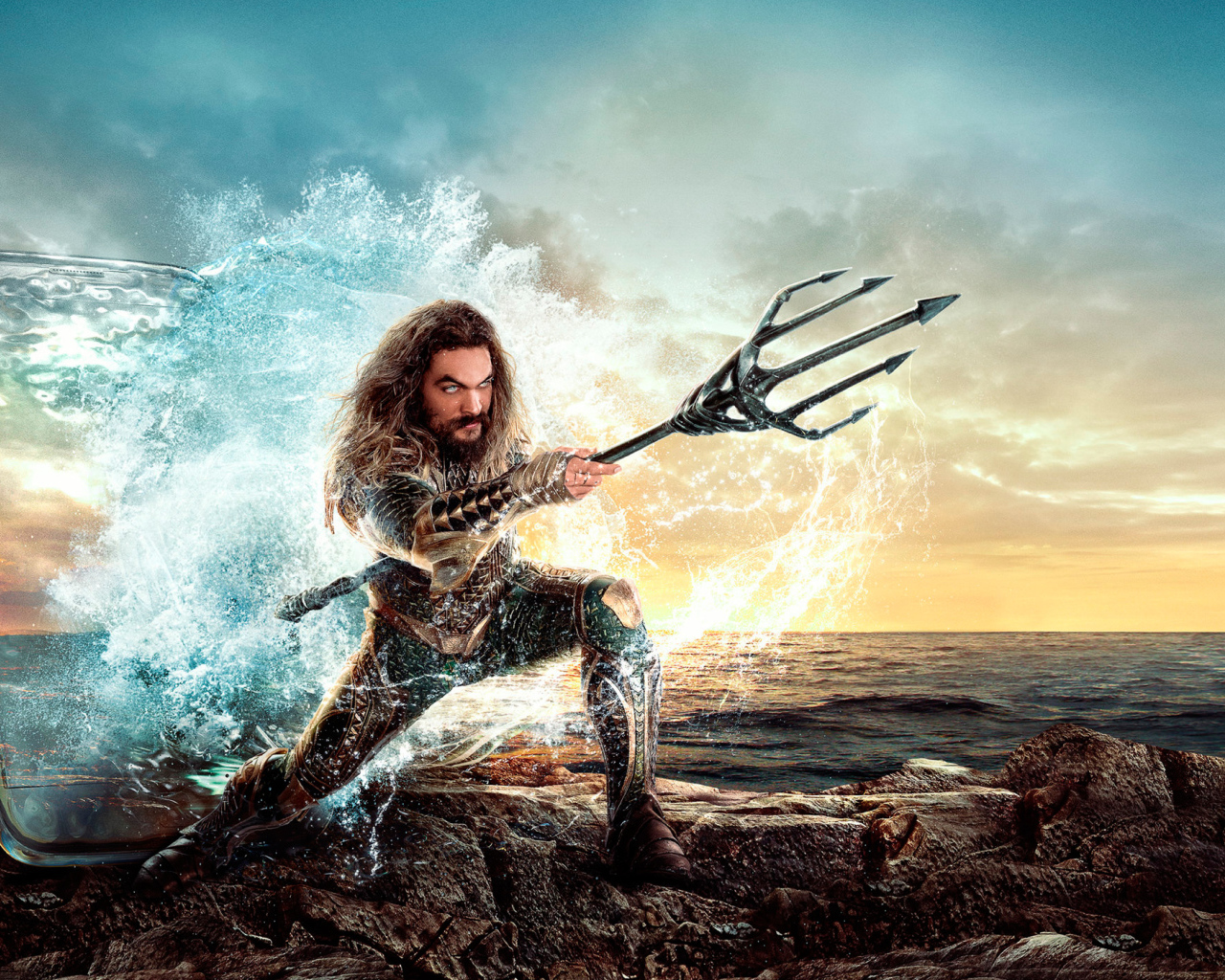 Главный герой фильма Аквамен