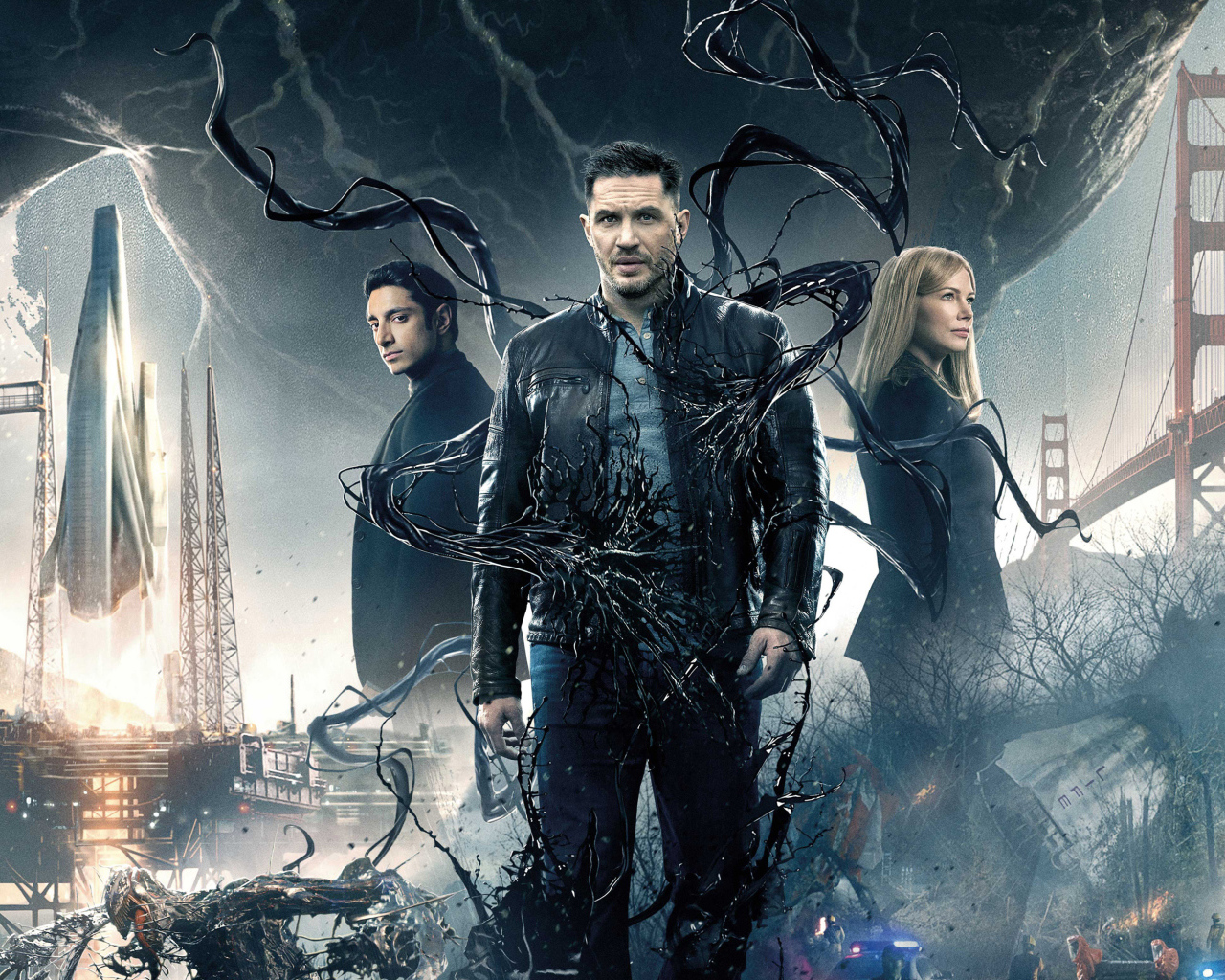 Постер фильма Веном, 2018