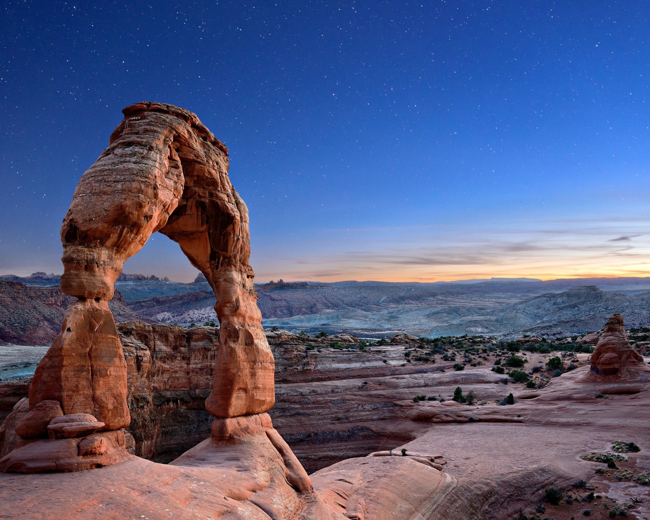 Скала Delicate Arch, Национальный парк Арчиз