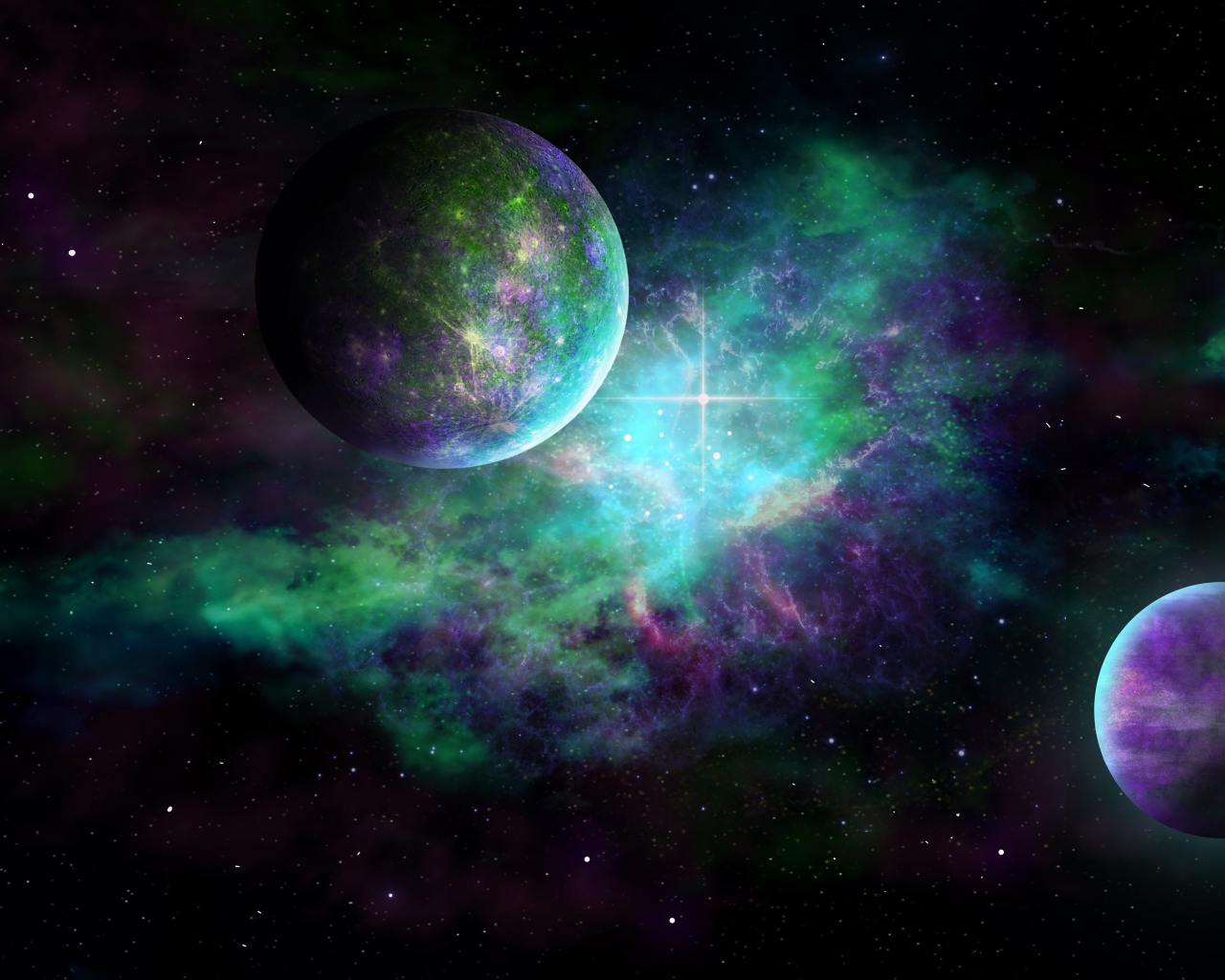 Планеты в звездной галактике