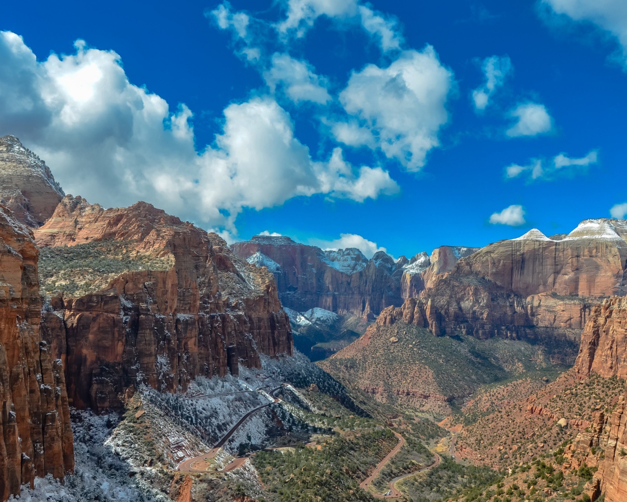 Вид на Canyon Overlook, Национальный парк Роки-Маунтин, США