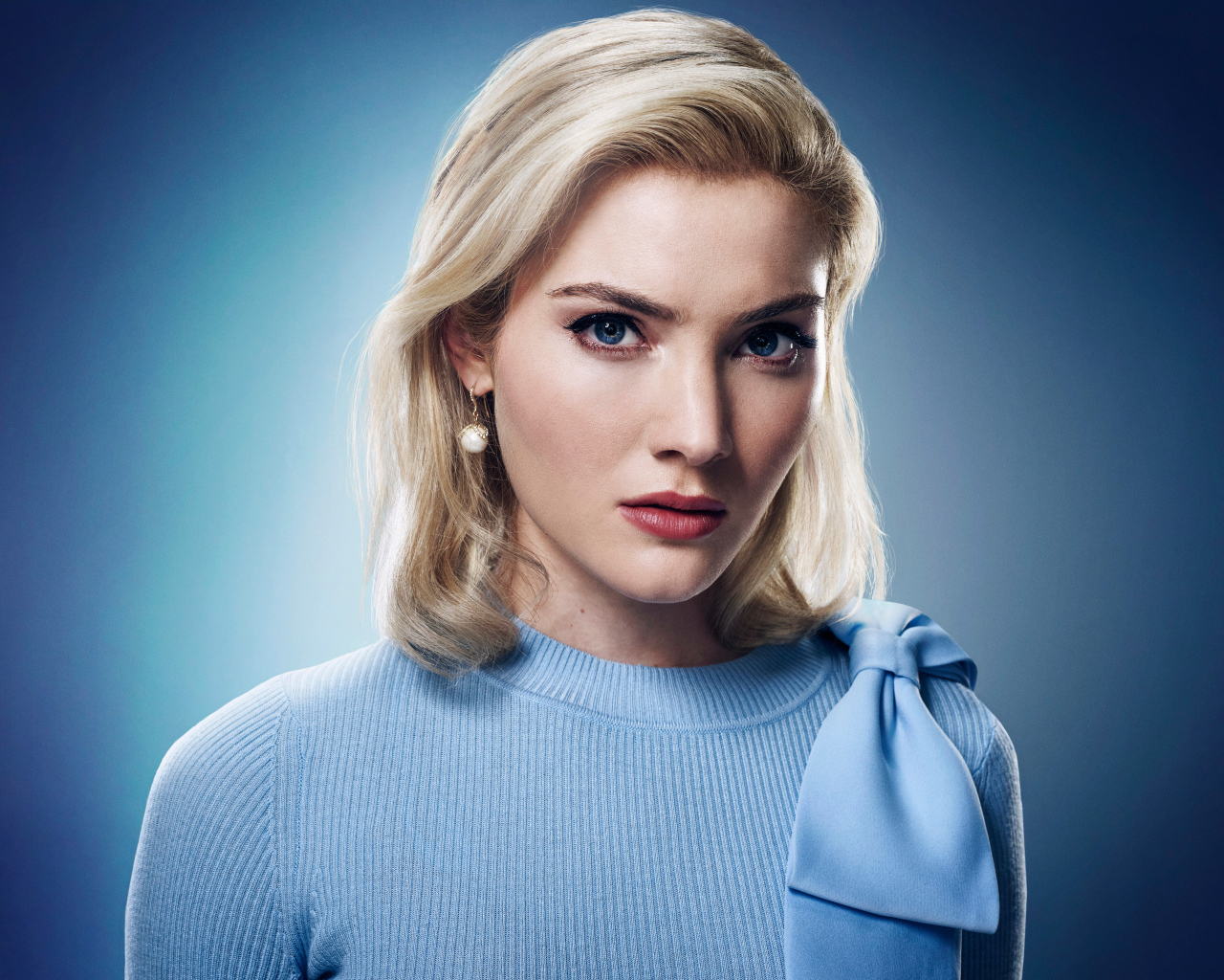 Голубоглазая девушка, актриса Скайлер Сэмюэлс