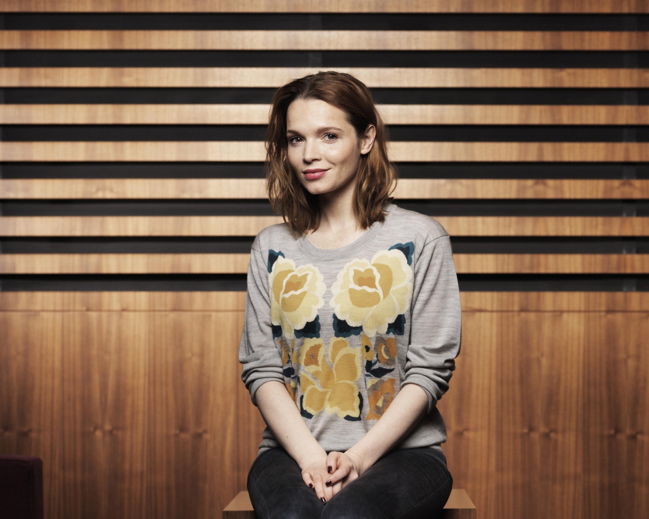 Немецкая актриса Каролина Херфурт с очаровательной улыбкой