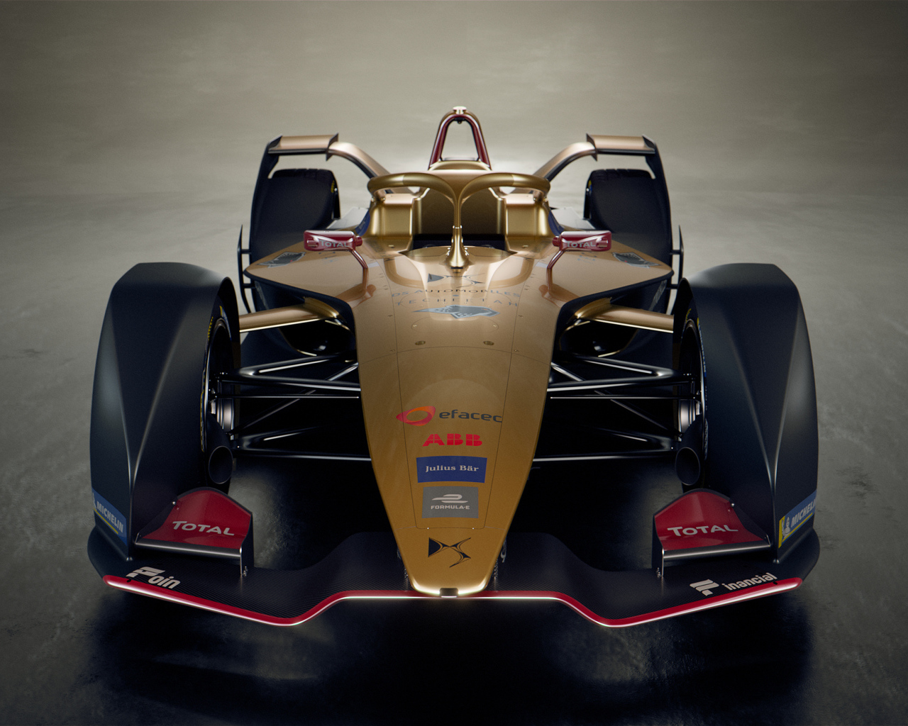 Гоночный автомобиль DS E-Tense FE 19