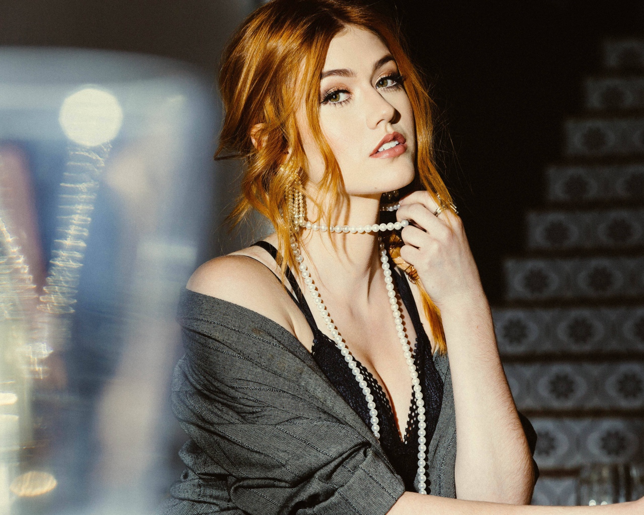 Молодая американская актриса Кэтрин Макнамара