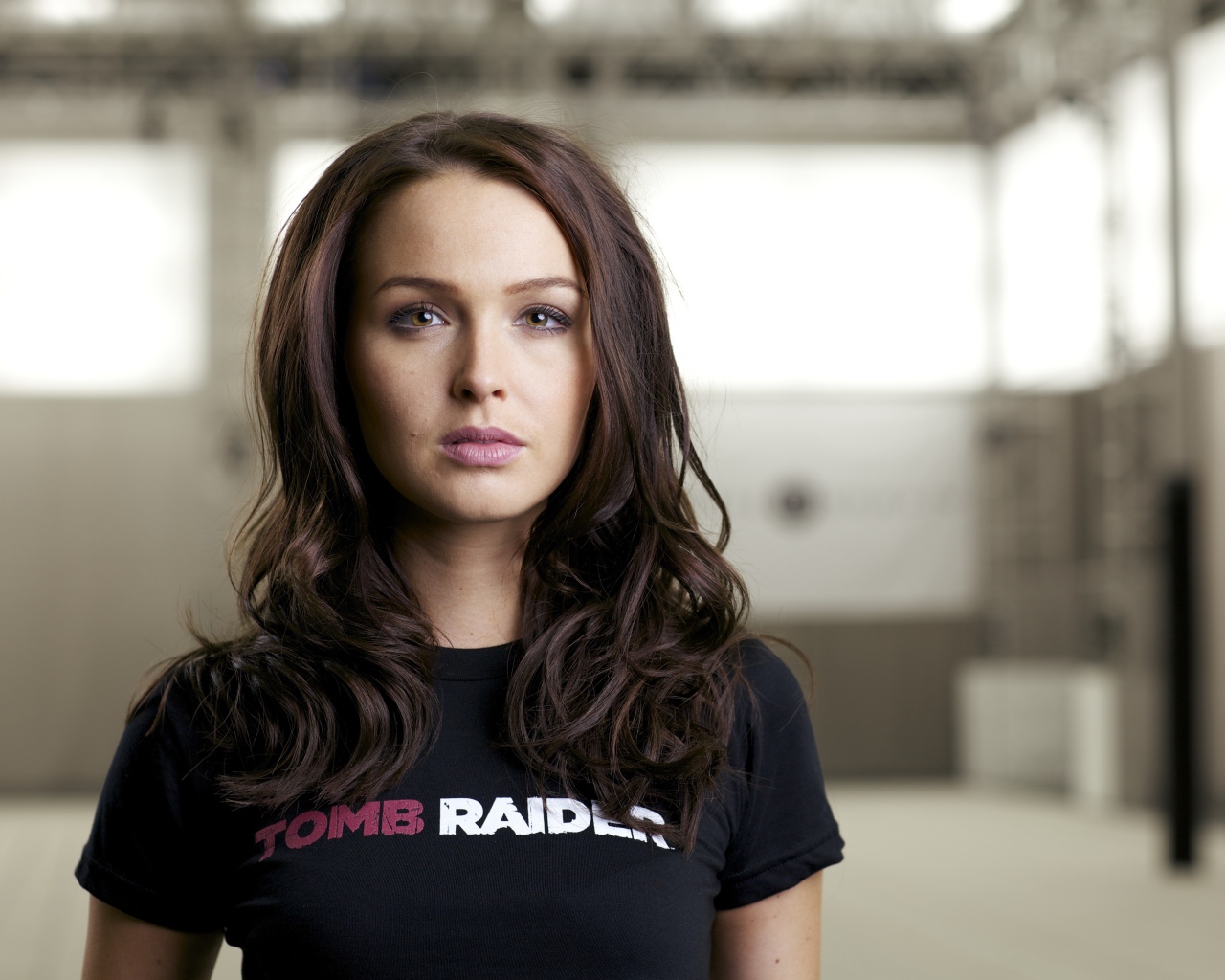 Молодая британская актриса Камилла Ладдингтон