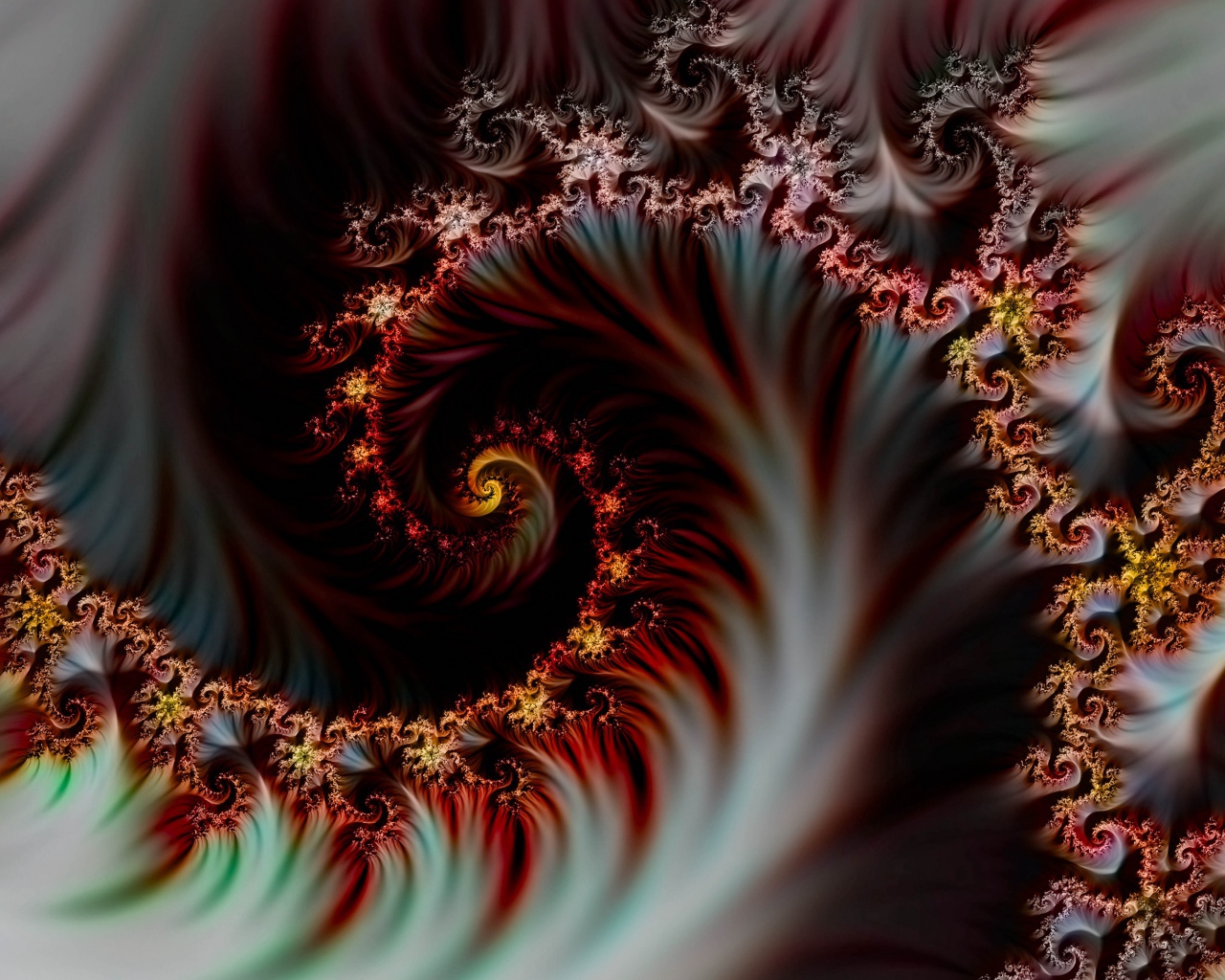 Красивый абстрактный коричневый волнистый рисунок