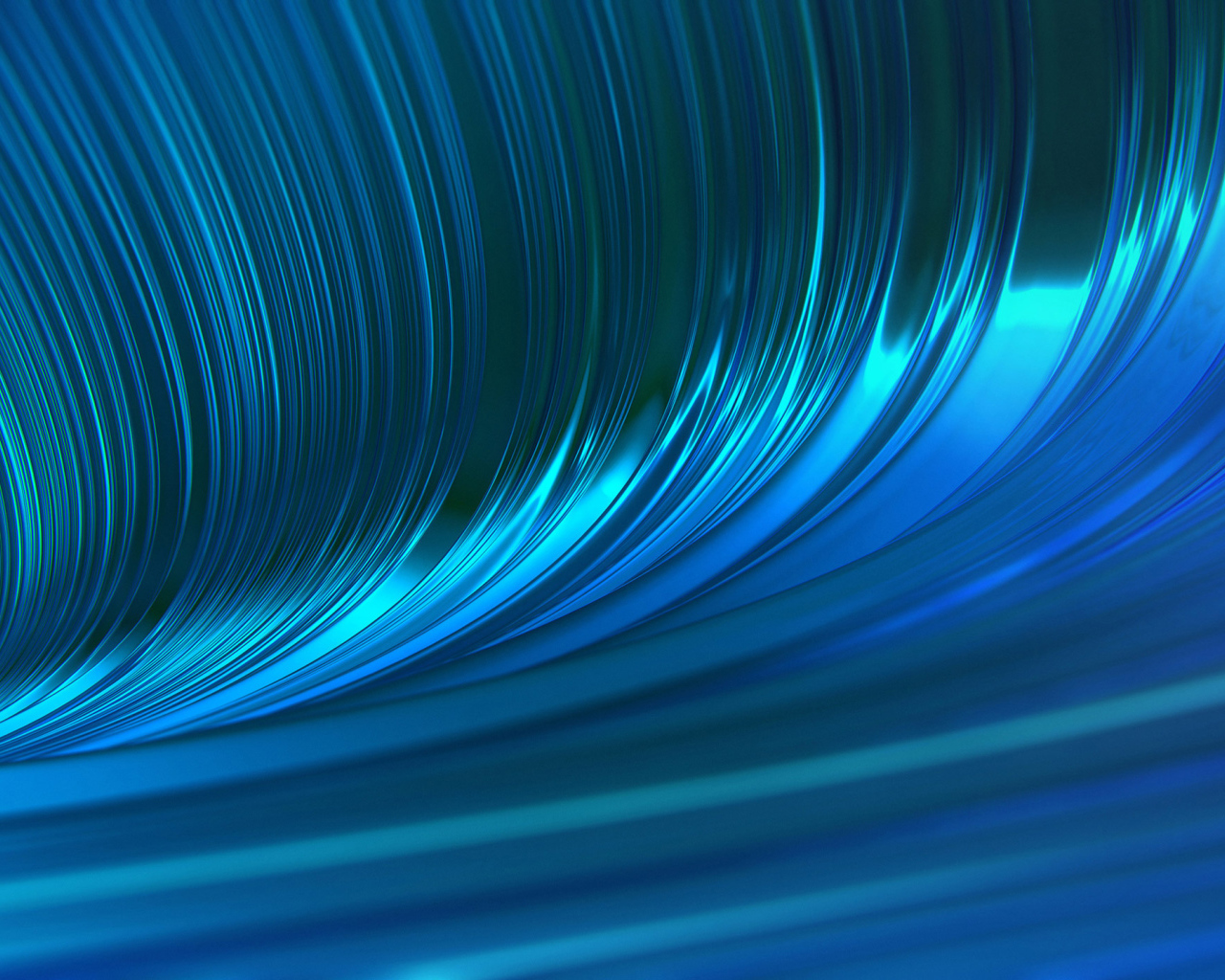 Голубые абстрактные волны крупным планом