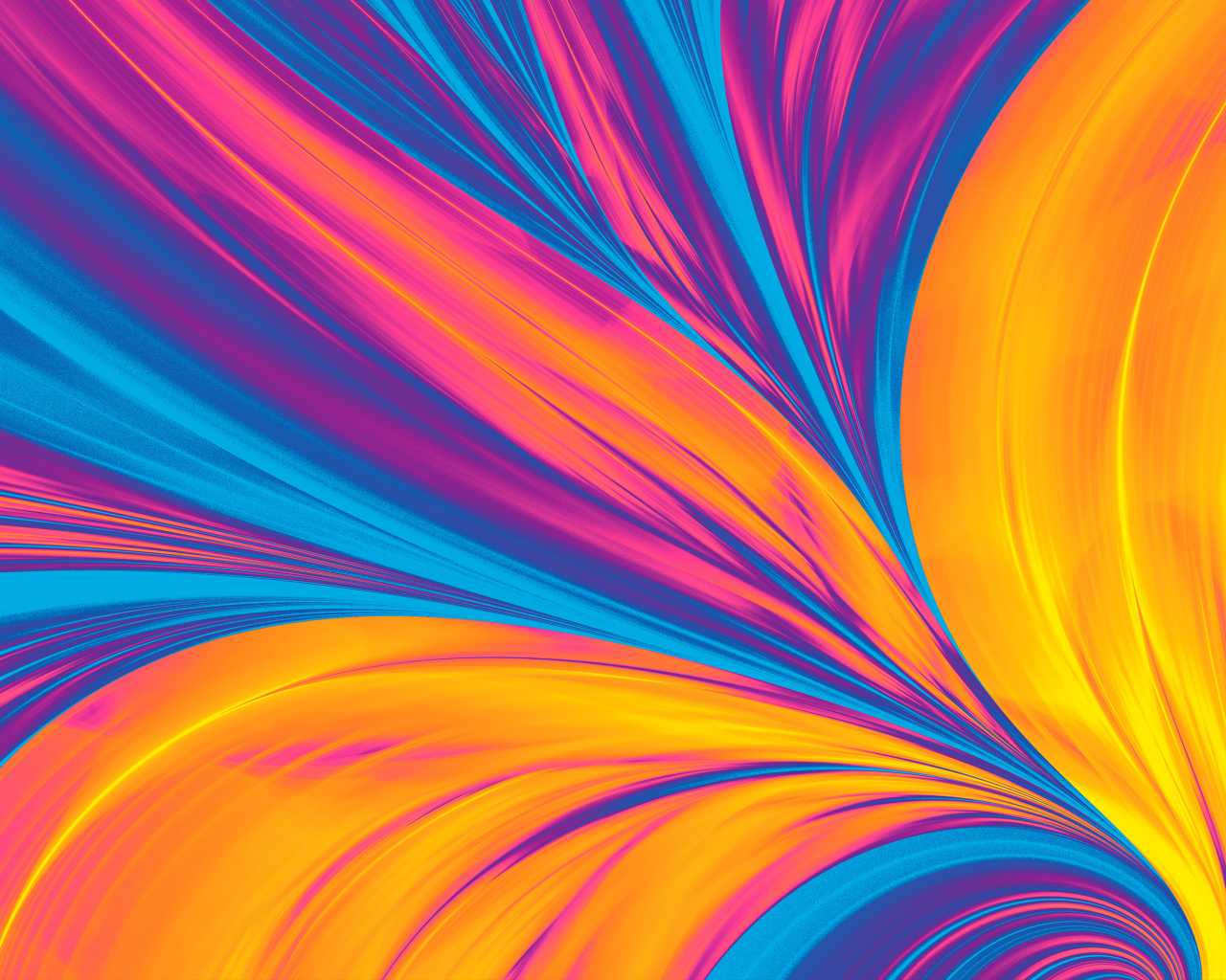 Multicolored bright abstract drawing Desktop wallpapers 1280x1024